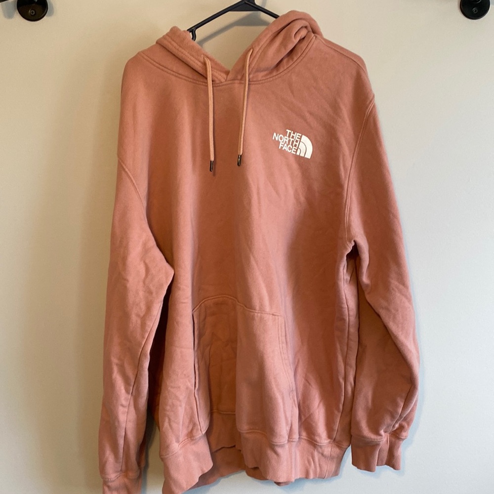 The North Face hoodie sweatshirt, mauve, like new
